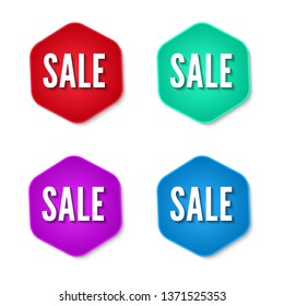 Set of Promotional Vector Labels