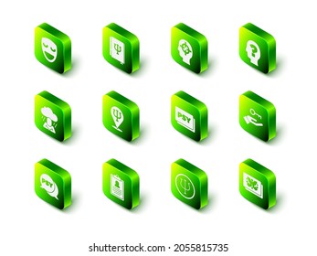 Colocar libro de psicología, Psi, Encontrar un problema, Encabezar con signo de interrogación, Solución al, Prueba de Rorschach, Psicología e icono del portapapeles médico. Vector