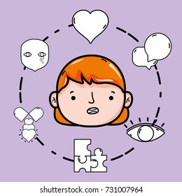 set psychology problem and therapy treatment