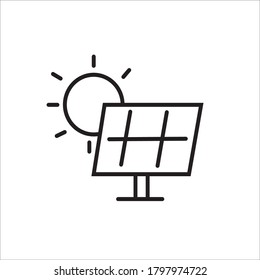 Set of Public Transportation Thin Line Icons