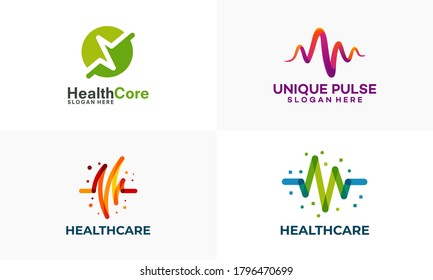 Set of Pulse Healthcare logo