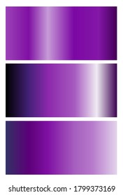 Set of purple gradient backgrounds and texture for mobile application or wallpaper. Vivid design element for banner, cover, flyer, wall paint. Modern screen vector design with dark purple color.