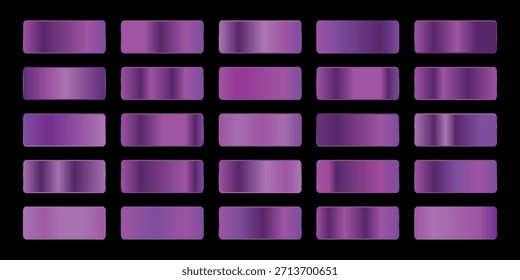 Conjunto de fondo de Gradientes púrpuras, Vector de fondo de Colección degradado púrpura Abstractas