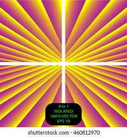 set of purple and yellow abstract texture