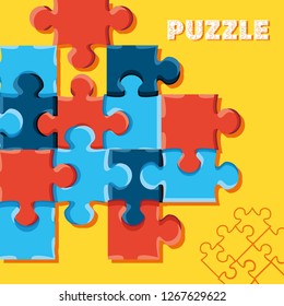 set of puzzle pieces