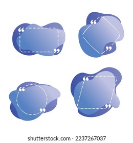 diseño de globo de presupuesto. ilustración vectorial del discurso de burbuja.