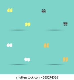 set of Quote marks