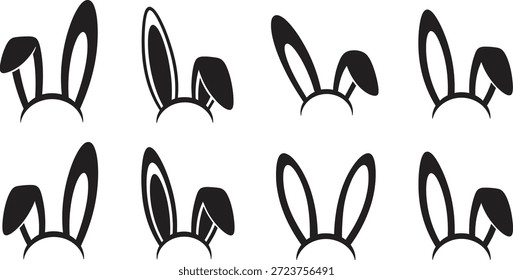 Set of Rabbit Ear Headbands