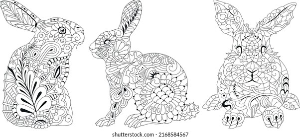 1,289 Tribal bunny Images, Stock Photos & Vectors | Shutterstock