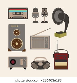  Set of Radio and Microphone