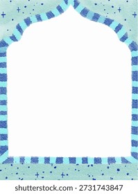 Conjunto de garabatos de ramadán, arte de Clip islámico de ramadán, marco de Fondo de pantalla de fondo eid mubarak