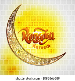 set of Ramadan Kareem background.