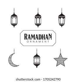 Establecer icono de Ramadán para sus necesidades de diseño