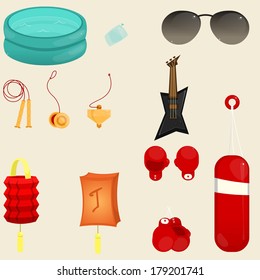 set of random thing