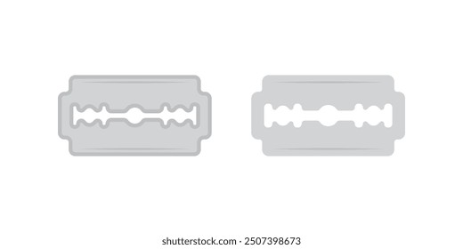 Set of Razor blade icons. for mobile concept and web design. vector illustration on white background