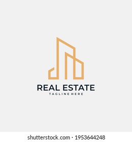 Set of real estate building construction home logo vector design architecture concept. Logo can be used for icon, brand, identity, isolated, house, and business company