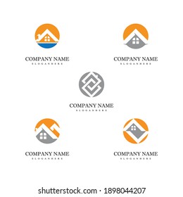 Set Real Estate , Property and Construction Logo design