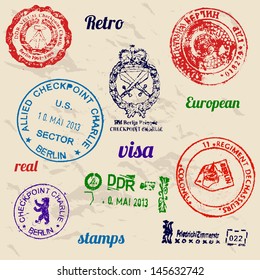 Russia Visa Stamp Images, Stock Photos & Vectors  Shutterstock