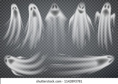 Set realistic ghosts isolated