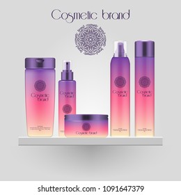 cosmetic  products bottle