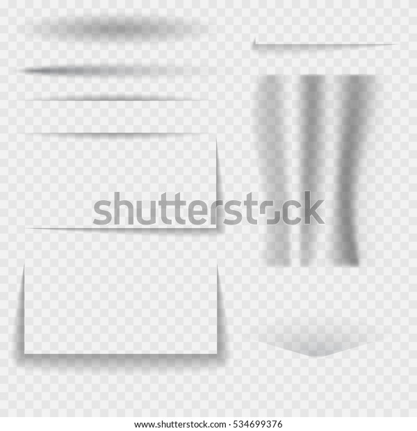 Set realistic line of oval and angles of\
shadows on a transparent\
background.