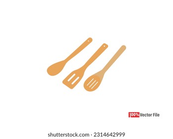 Satz von realistischen Metalllöffeln aus verschiedenen Blickwinkeln. 3d-Realismus. Vektorteaspoongrafik einzeln. Cutlery-Symbol. Löffel, Gabel, Messer. Restaurantkonzept, Vektorgrafik, 