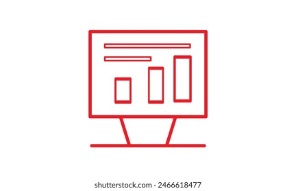  Set realistic Monitors laptop tablet and smartphone. Vector illustration EPS 10