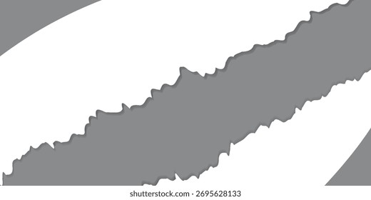 Set of realistic paper rips texture design