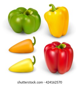 set realistic peppers