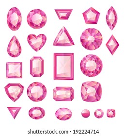pink gems