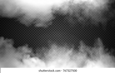 Set realistic transparent clouds.