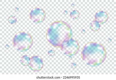 Premium Vector  Vector soap bubble realistic soap bubble png