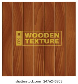 Set of Realistic Wooden Texture Background. Eps Vector