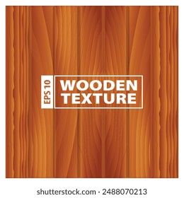 Set of Realistic Wooden Texture Background isolated on white. Eps Vector 