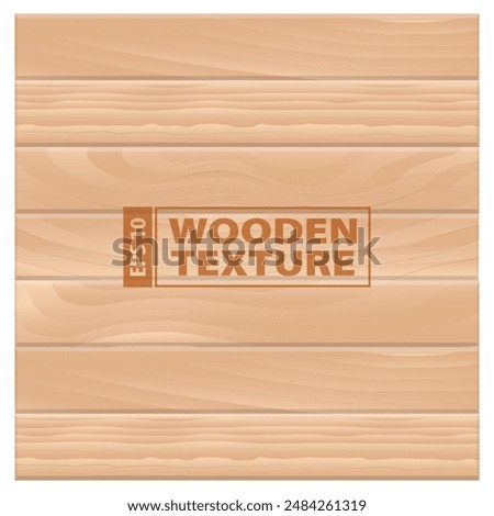 Set of Realistic Wooden Texture Background. Eps Vector