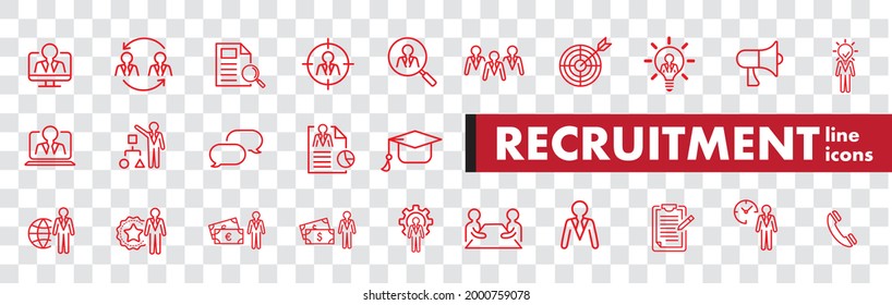 Esquema del vector de reclutamiento 