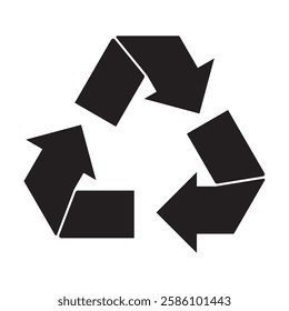 set of recycling icons. Editable fill colorful recycle logo symbol. vector illustration. Waste recycling innovation. Reuse, ecofriendly environment and save the planet