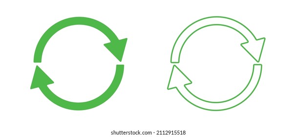 Set Recycling Mark Icons Vectors About Stock Vector (Royalty Free ...