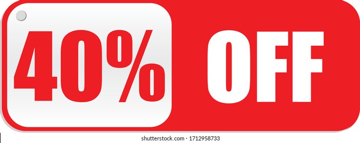 Set of red banner Special Offer. Flat design. Vector Illustration. Isolated on white and red background.