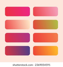 Juego de placas de color rojo 