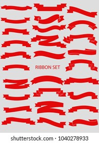 set red ribbon