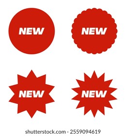 Set of red starburst. Price sticker, sale sticker, price tag, starburst, quality mark, retro stars, sale or discount sticker, sunburst badges, sun ray frames, promotional badge set, shopping labels