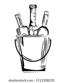 set red wine bottles