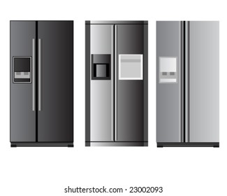 set of refrigerators