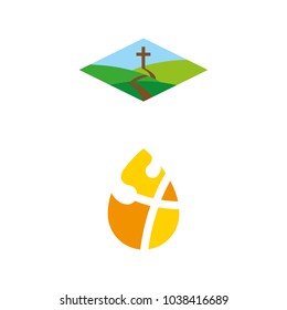 A set of religion icons