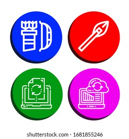 Set of reload icons. Such as Arrow, Arrows, Data synchronization, Syncronization , reload icons