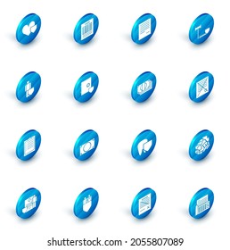 Set Report file document, Document, Judge gavel with shield, Life insurance, Clipboard checklist, Safe, Delete and Stacks paper money cash icon. Vector
