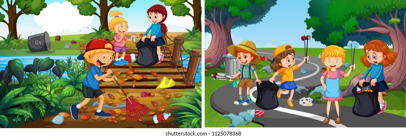 1,027 Kids cleaning clipart Images, Stock Photos & Vectors | Shutterstock