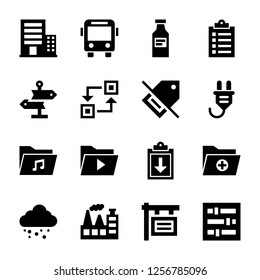 
Set of responsive user interface icons in a solid vector style is right here to represent a huge variety of user interface visuals.  