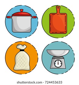 set of restaurant icon 